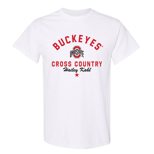 Ohio State - NCAA Women's Cross Country : Hailey Kahl - Classic Shersey T-Shirt-0