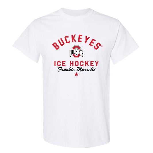 Ohio State - NCAA Men's Ice Hockey : Frankie Marrelli - Classic Shersey T-Shirt-0