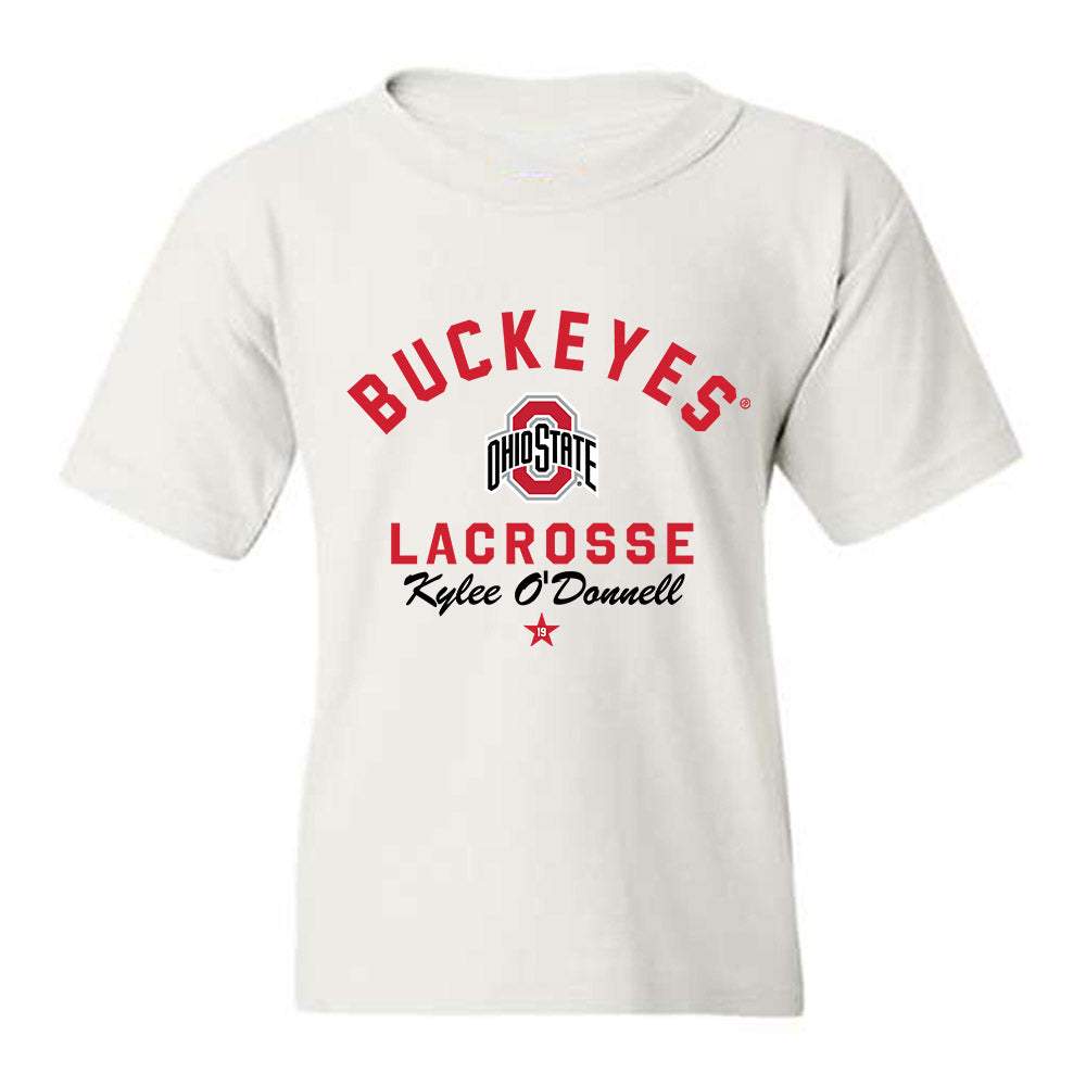 Ohio State - NCAA Women's Lacrosse : Kylee O'Donnell - Classic Shersey Youth T-Shirt-0