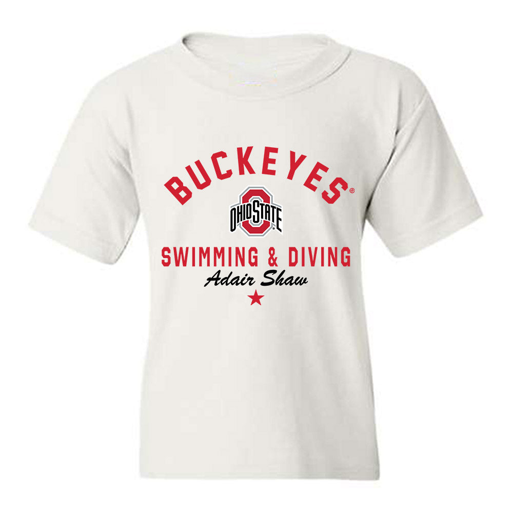 Ohio State - NCAA Women's Swimming & Diving : Adair Shaw - Classic Shersey Youth T-Shirt-0