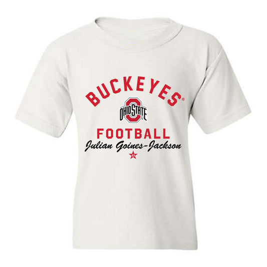 Ohio State - NCAA Football : Julian Goines-Jackson - Classic Shersey Youth T-Shirt-0