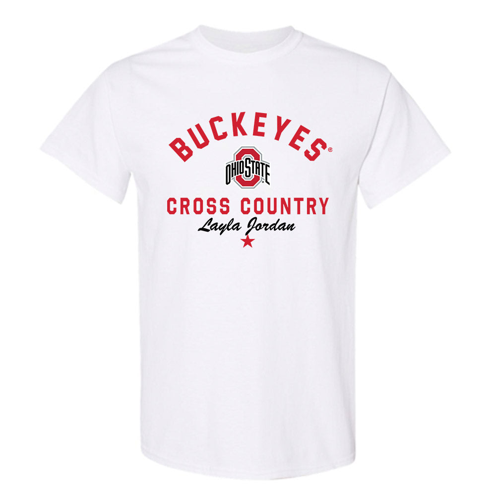 Ohio State - NCAA Women's Cross Country : Layla Jordan - Classic Shersey T-Shirt-0