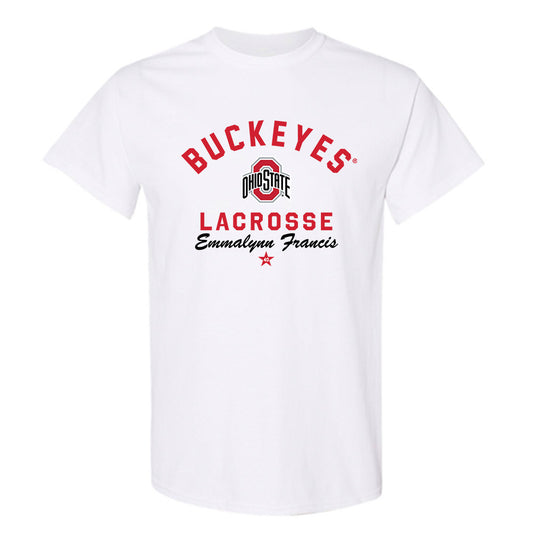 Ohio State - NCAA Women's Lacrosse : Emmalynn Francis - Classic Shersey T-Shirt-0