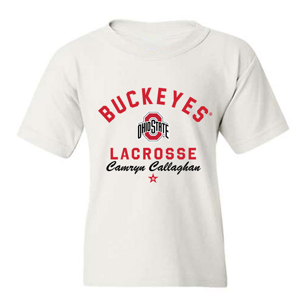 Ohio State - NCAA Women's Lacrosse : Camryn Callaghan - Classic Shersey Youth T-Shirt-0