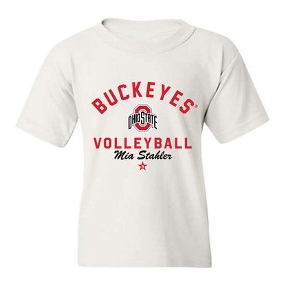 Ohio State - NCAA Women's Volleyball : Mia Stahler - Classic Shersey Youth T-Shirt-0