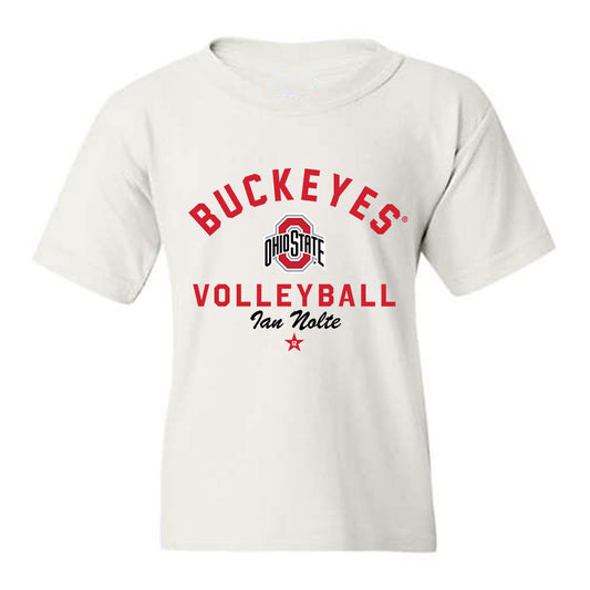 Ohio State - NCAA Men's Volleyball : Ian Nolte - Classic Shersey Youth T-Shirt-0