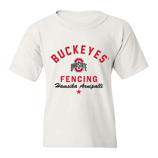 Ohio State - NCAA Women's Fencing : Hamsika Arnipalli - Classic Shersey Youth T-Shirt-0