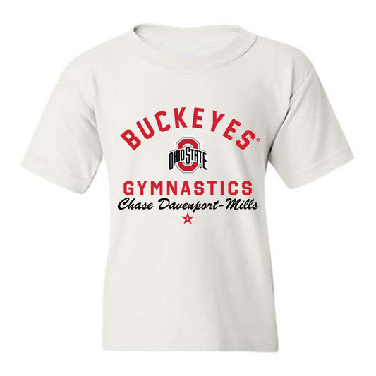 Ohio State - NCAA Men's Gymnastics : Chase Davenport-Mills - Classic Shersey Youth T-Shirt-0