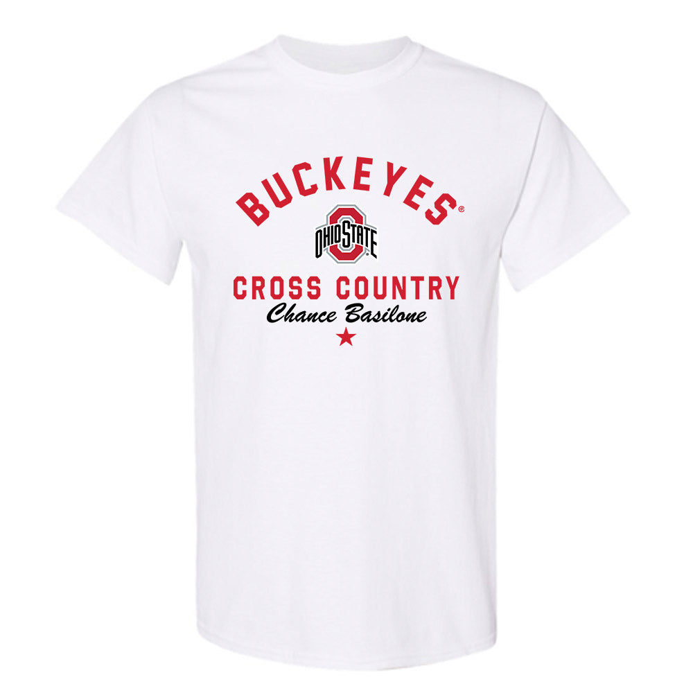 Ohio State - NCAA Men's Cross Country : Chance Basilone - Classic Shersey T-Shirt-0