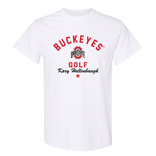 Ohio State - NCAA Women's Golf : Kary Hollenbaugh - Classic Shersey T-Shirt-0