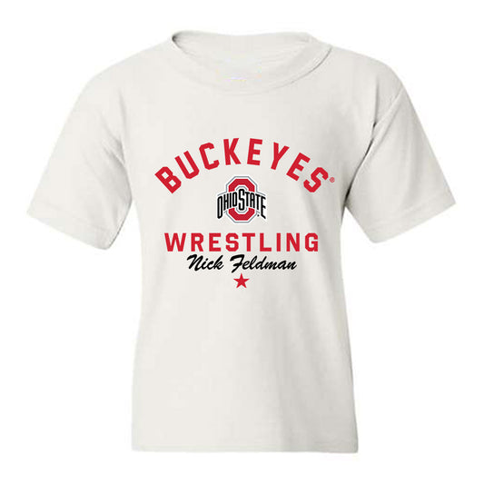 Ohio State - NCAA Wrestling : Nick Feldman - Classic Shersey Youth T-Shirt-0