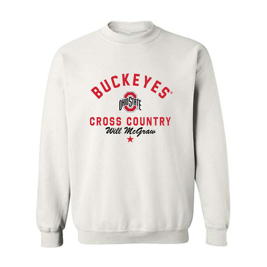 Ohio State - NCAA Men's Cross Country : Will McGraw - Classic Shersey Crewneck Sweatshirt-0