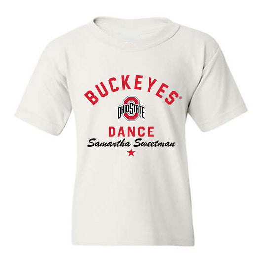 Ohio State - Dance Team : Samantha Sweetman - Classic Shersey Youth T-Shirt-0