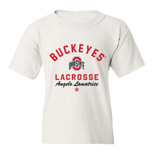 Ohio State - NCAA Men's Lacrosse : Angelo Lamatrice - Classic Shersey Youth T-Shirt-0
