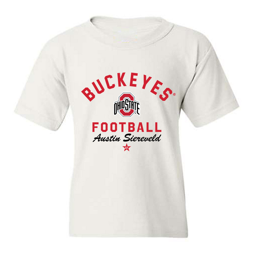 Ohio State - NCAA Football : Austin Siereveld - Classic Shersey Youth T-Shirt-0
