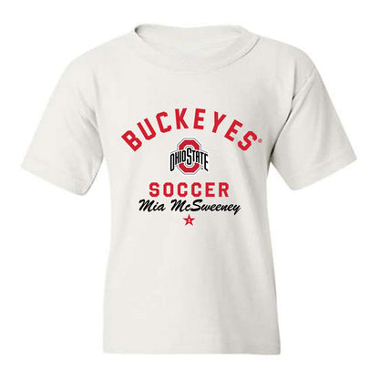 Ohio State - NCAA Women's Soccer : Mia McSweeney - Classic Shersey Youth T-Shirt-0