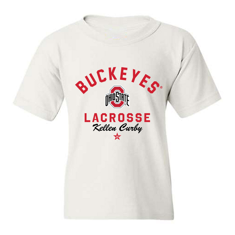 Ohio State - NCAA Men's Lacrosse : Kellen Curby - Classic Shersey Youth T-Shirt-0