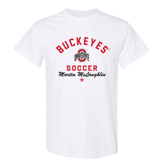 Ohio State - NCAA Men's Soccer : Martin McLaughlin - Classic Shersey T-Shirt-0