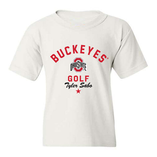 Ohio State - NCAA Men's Golf : Tyler Sabo - Classic Shersey Youth T-Shirt-0