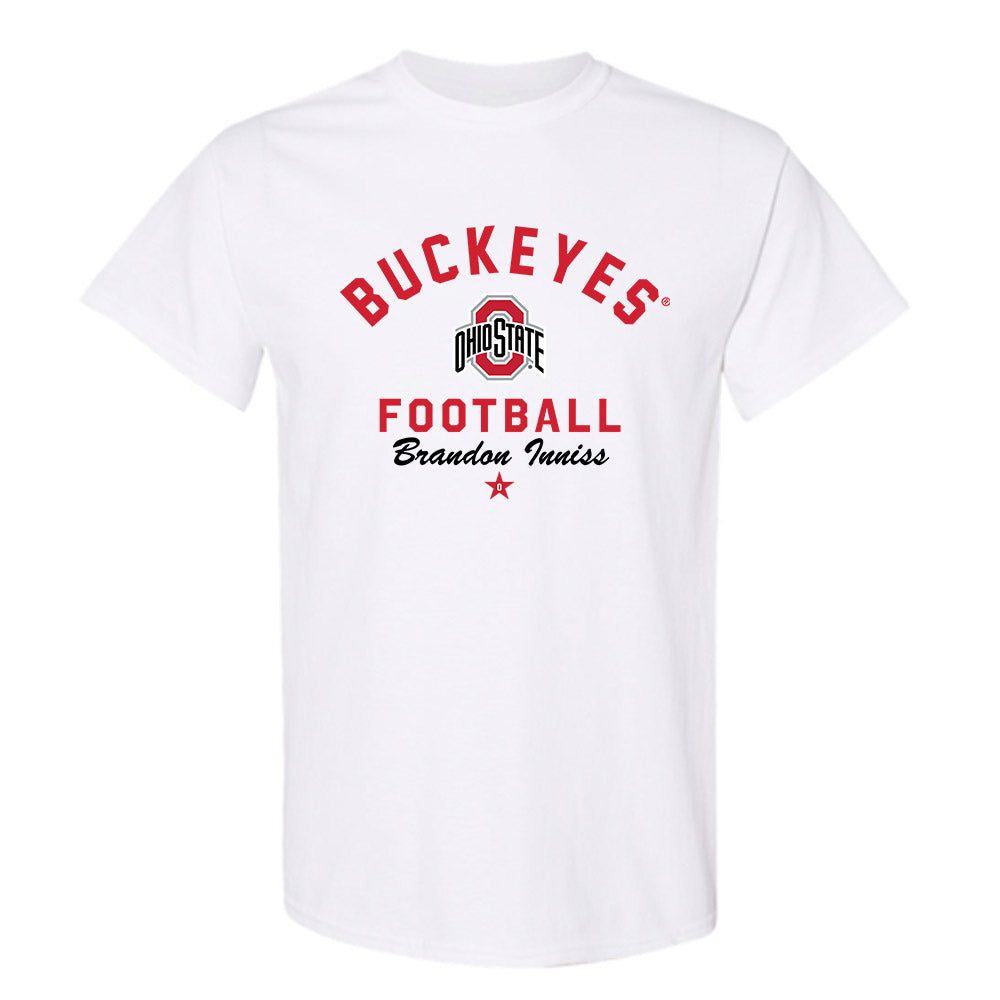 Ohio State - NCAA Football : Brandon Inniss - Classic Shersey T-Shirt-0