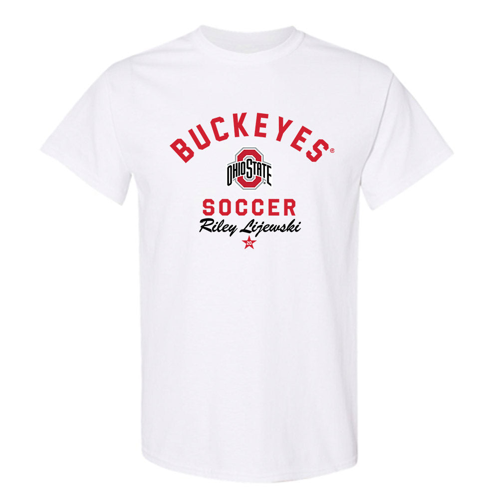 Ohio State - NCAA Women's Soccer : Riley Lijewski - Classic Shersey T-Shirt-0