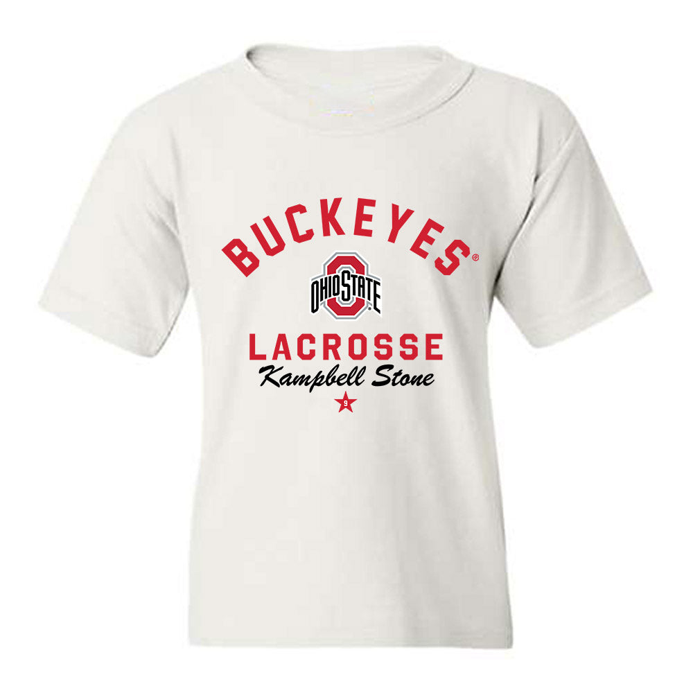 Ohio State - NCAA Women's Lacrosse : Kampbell Stone - Classic Shersey Youth T-Shirt-0