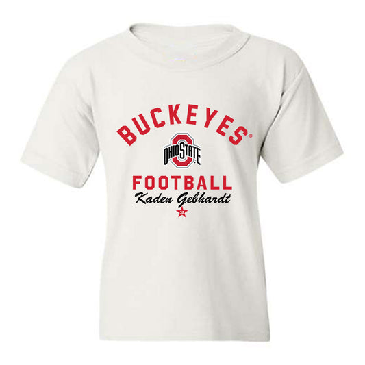 Ohio State - NCAA Football : Kaden Gebhardt - Classic Shersey Youth T-Shirt-0