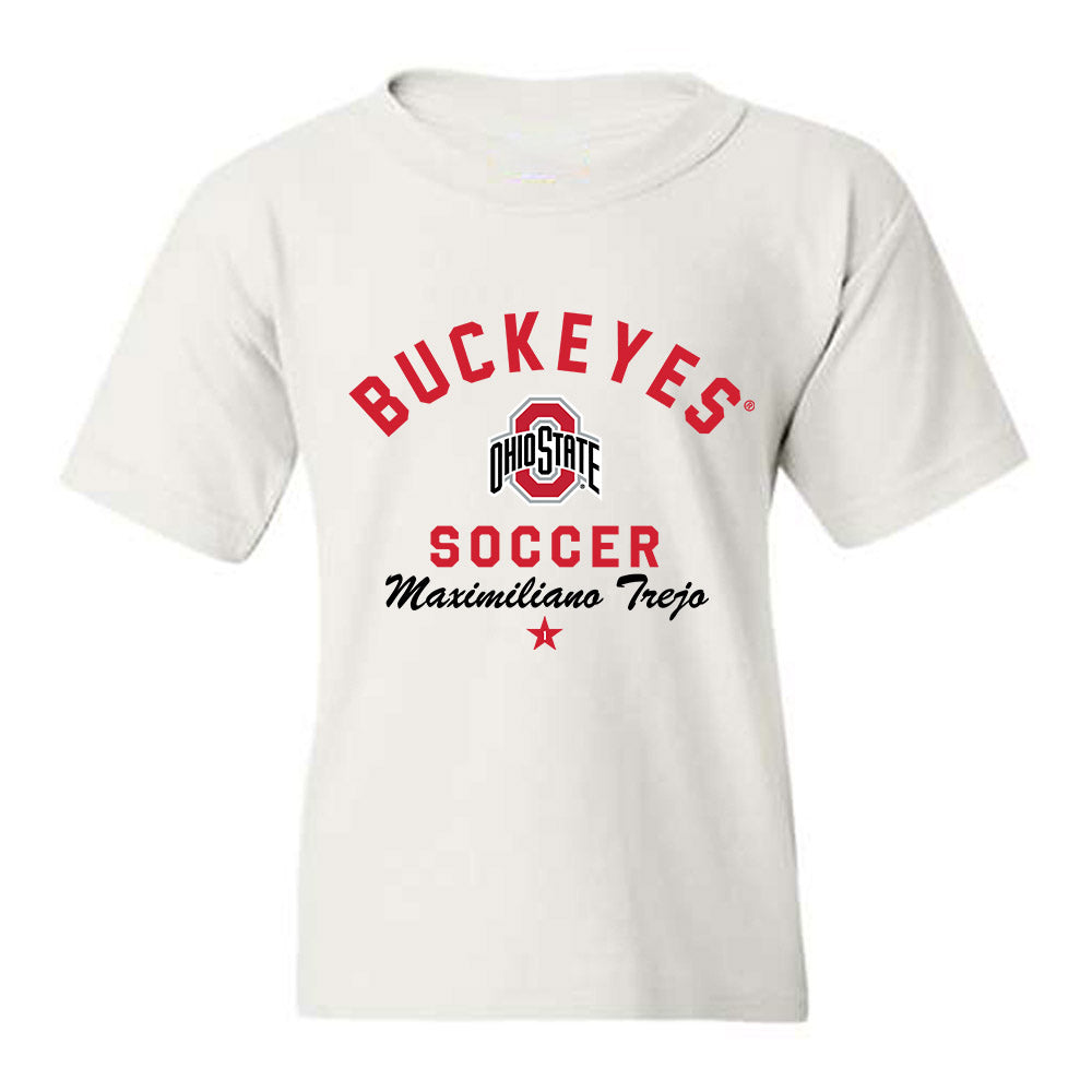 Ohio State - NCAA Men's Soccer : Maximiliano Trejo - Classic Shersey Youth T-Shirt-0
