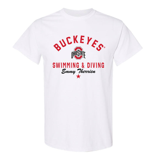 Ohio State - NCAA Women's Swimming & Diving : Emmy Therrien - Classic Shersey T-Shirt-0