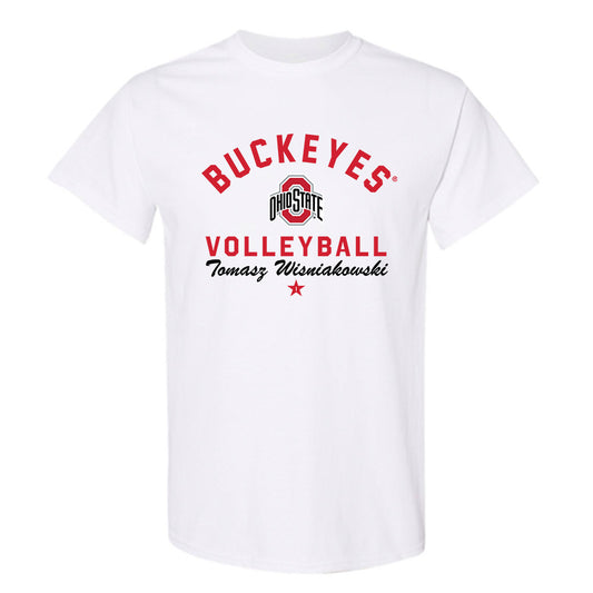 Ohio State - NCAA Men's Volleyball : Tomasz Wisniakowski - Classic Shersey T-Shirt-0