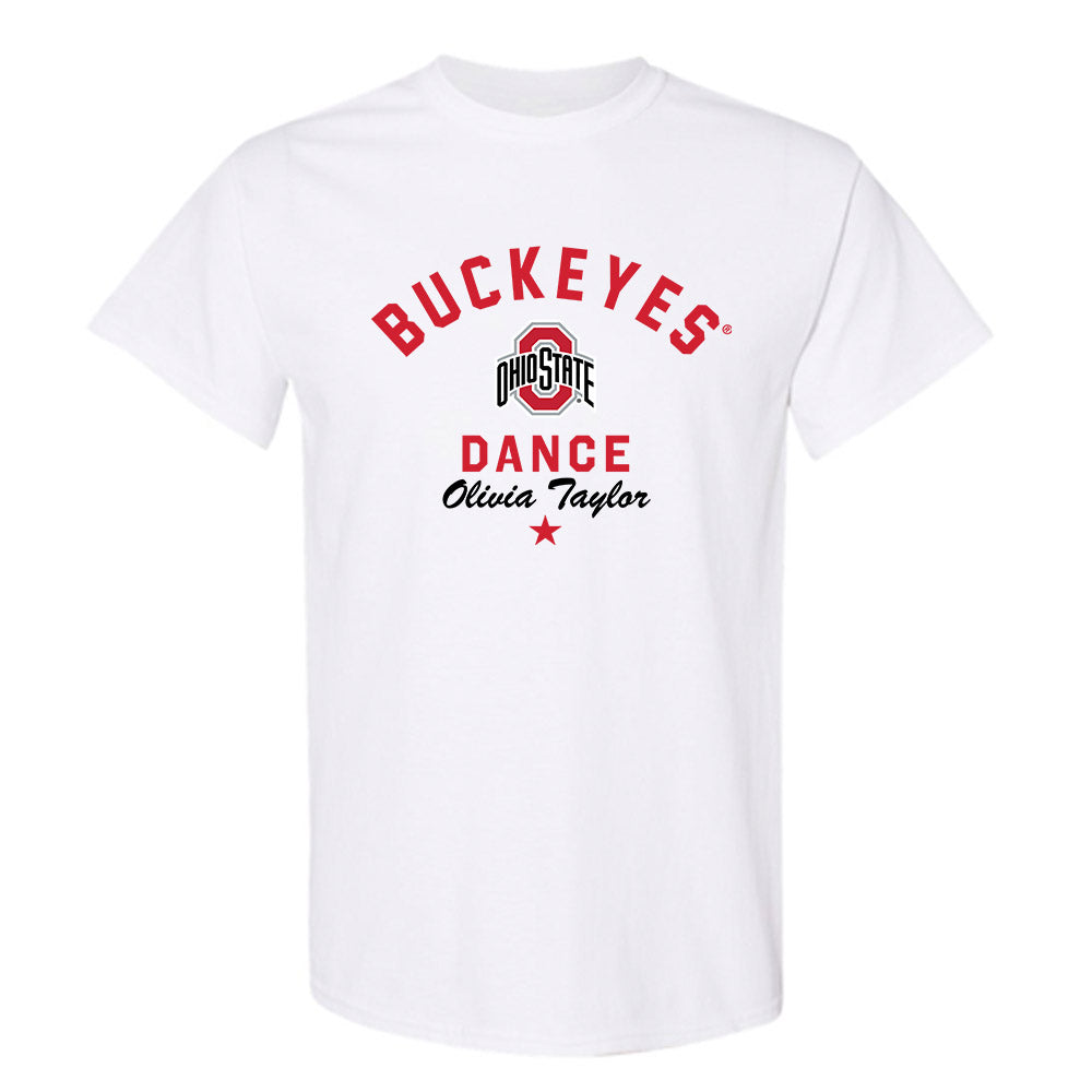 Ohio State - Dance Team : Olivia Taylor - Classic Shersey T-Shirt-0
