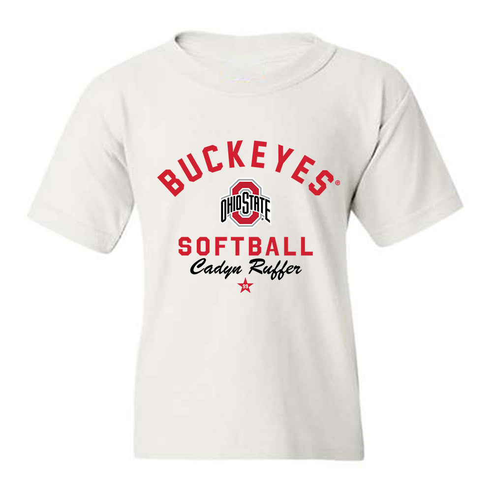 Ohio State - NCAA Softball : Cadyn Ruffer - Classic Shersey Youth T-Shirt-0