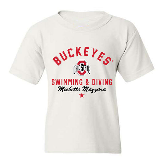 Ohio State - NCAA Women's Swimming & Diving : Michelle Mazzara - Classic Shersey Youth T-Shirt-0
