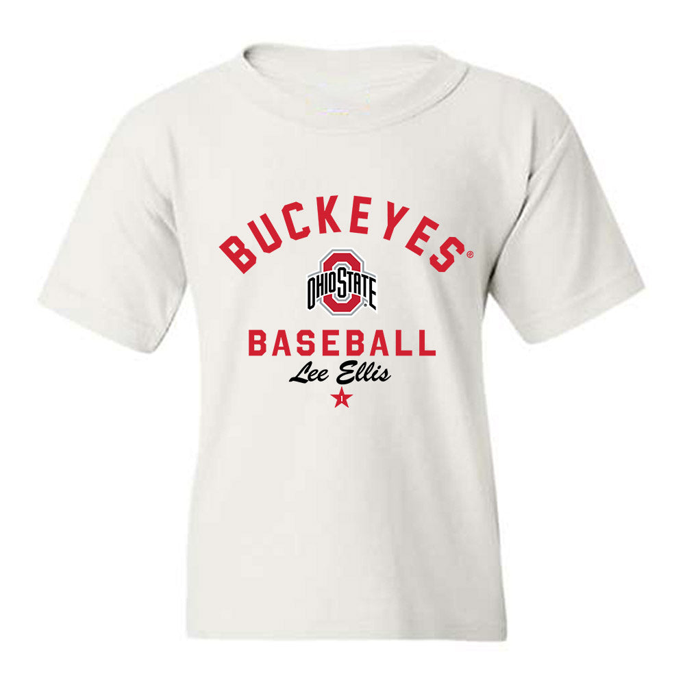 Ohio State - NCAA Baseball : Lee Ellis - Classic Shersey Youth T-Shirt-0
