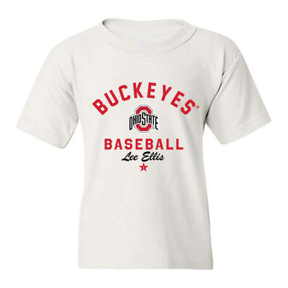 Ohio State - NCAA Baseball : Lee Ellis - Classic Shersey Youth T-Shirt-0