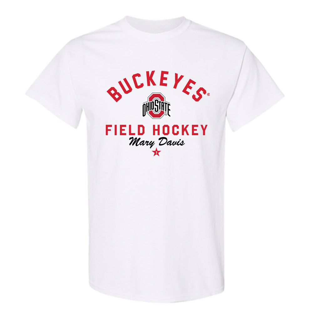 Ohio State - NCAA Women's Field Hockey : Mary Davis - Classic Shersey T-Shirt-0