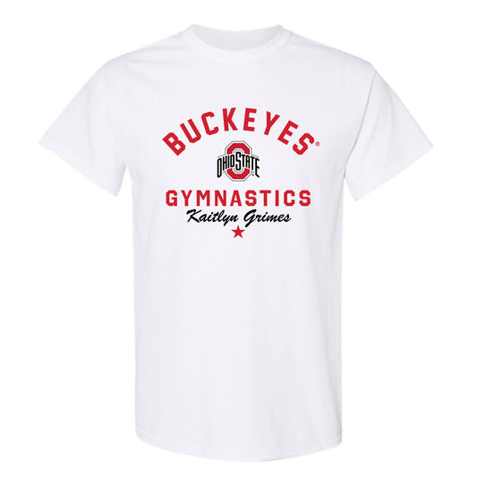 Ohio State - NCAA Women's Gymnastics : Kaitlyn Grimes - Classic Shersey T-Shirt-0