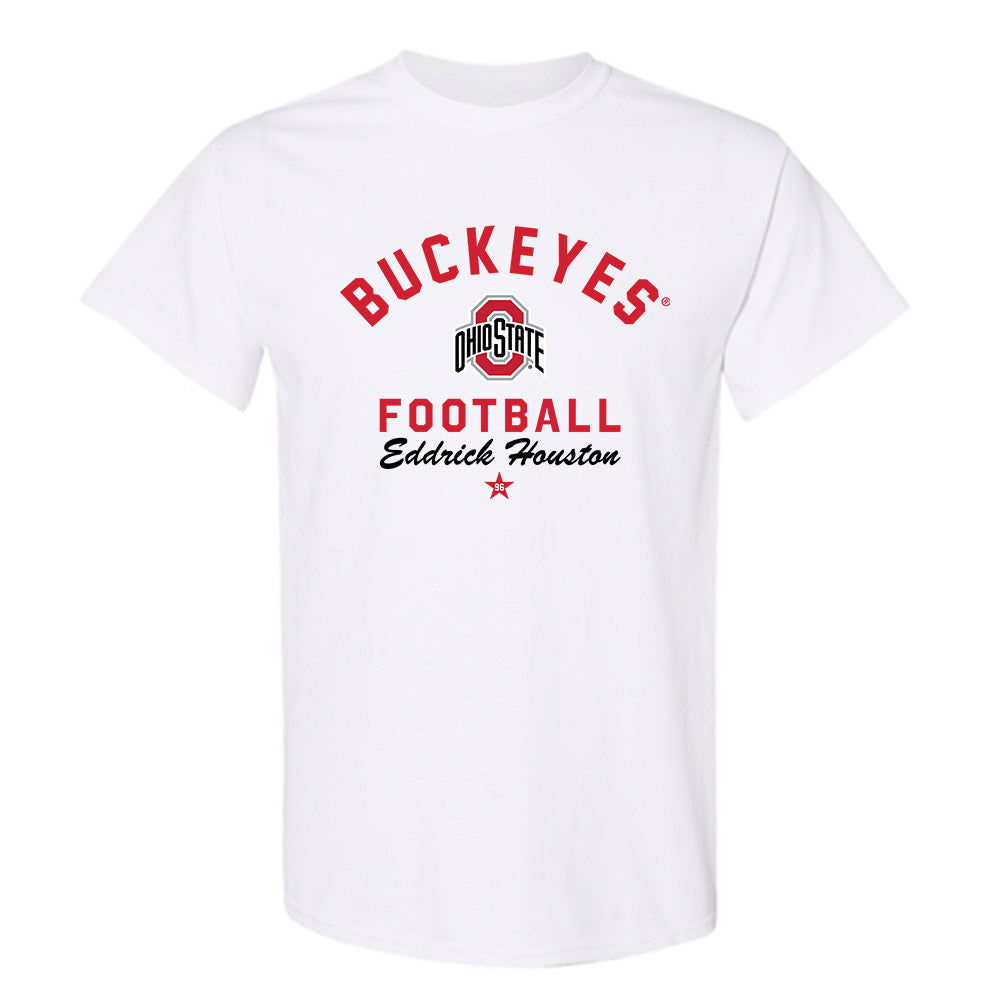 Ohio State - NCAA Football : Eddrick Houston - Classic Shersey T-Shirt-0