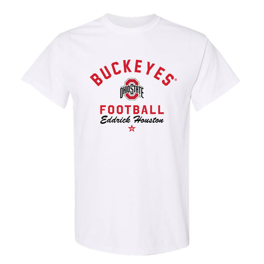 Ohio State - NCAA Football : Eddrick Houston - Classic Shersey T-Shirt-0