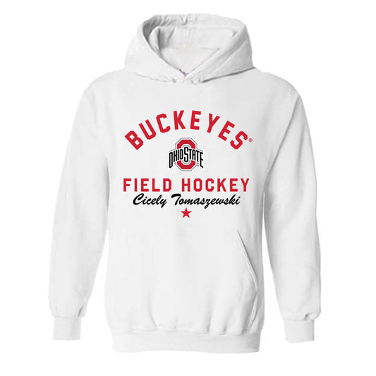 Ohio State - NCAA Women's Field Hockey : Cicely Tomaszewski - Classic Shersey Hooded Sweatshirt-0