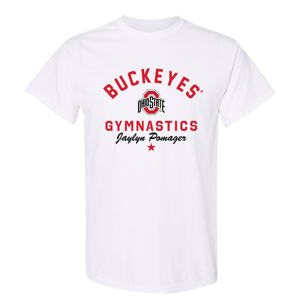 Ohio State - NCAA Women's Gymnastics : Jaylyn Pomager - Classic Shersey T-Shirt-0