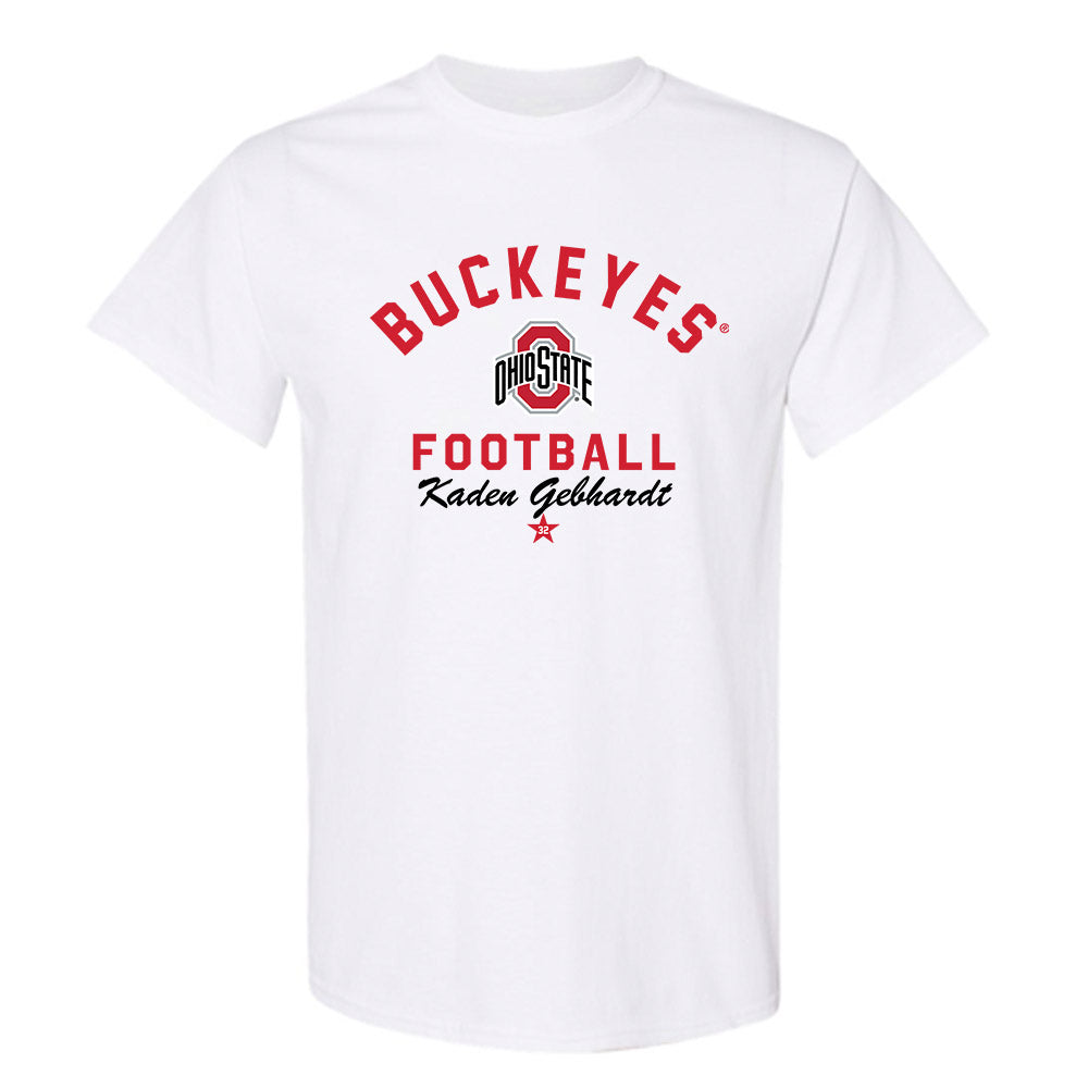 Ohio State - NCAA Football : Kaden Gebhardt - Classic Shersey T-Shirt-0