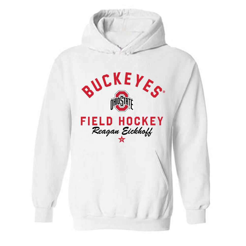 Ohio State - NCAA Women's Field Hockey : Reagan Eickhoff - Classic Shersey Hooded Sweatshirt-0