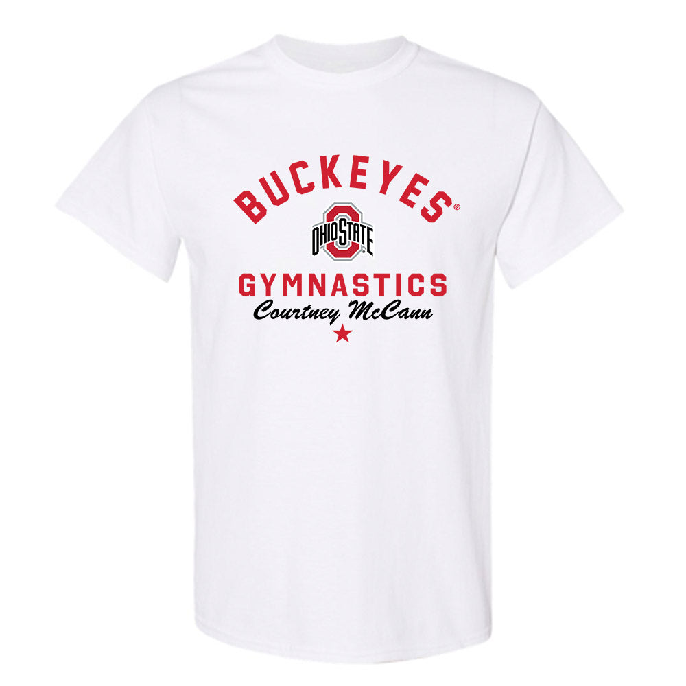 Ohio State - NCAA Women's Gymnastics : Courtney McCann - Classic Shersey T-Shirt-0