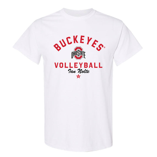 Ohio State - NCAA Men's Volleyball : Ian Nolte - Classic Shersey T-Shirt-0