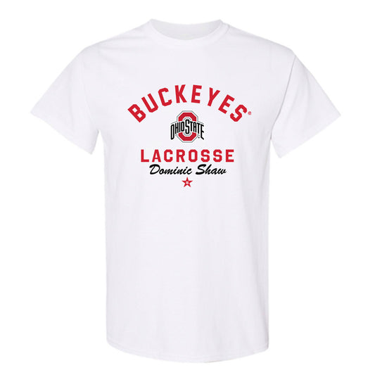 Ohio State - NCAA Men's Lacrosse : Dominic Shaw - Classic Shersey T-Shirt-0