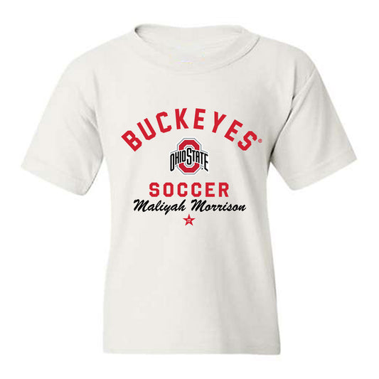 Ohio State - NCAA Women's Soccer : Maliyah Morrison - Classic Shersey Youth T-Shirt-0