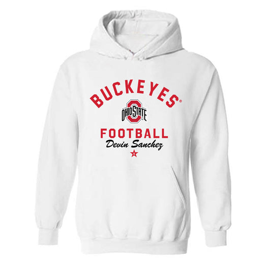 Ohio State - NCAA Football : Devin Sanchez - Classic Shersey Hooded Sweatshirt-0