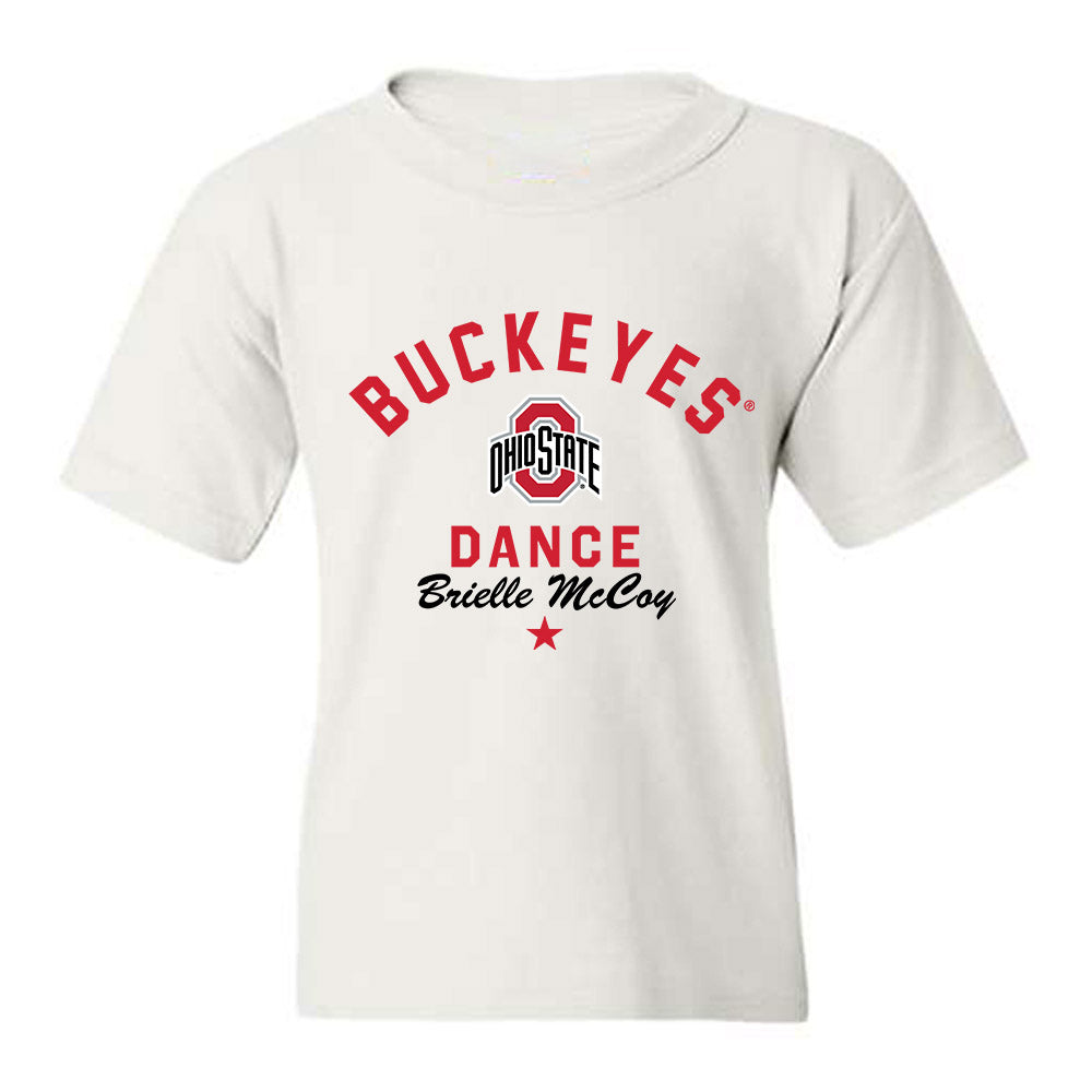 Ohio State - Dance Team : Brielle McCoy - Classic Shersey Youth T-Shirt-0