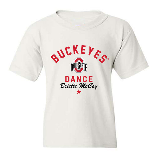 Ohio State - Dance Team : Brielle McCoy - Classic Shersey Youth T-Shirt-0